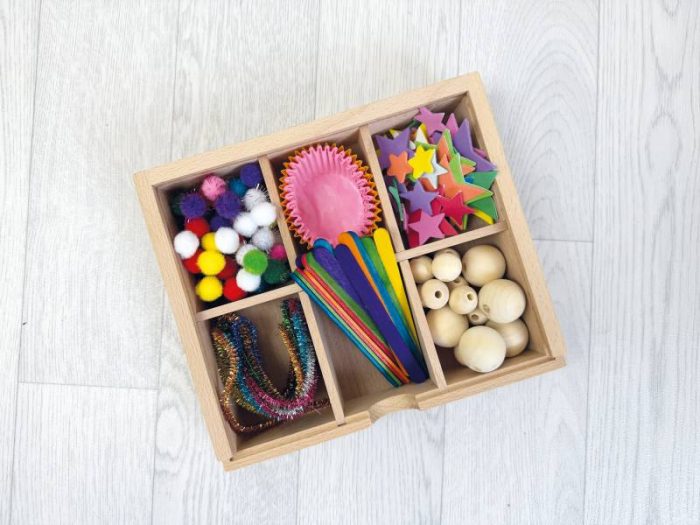 beleduc Sortierbox mit Schiebedeckel, klein – Bild 2
