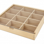 beleduc Sortierbox mit Schiebedeckel, groß