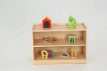 Regalschrank Owlaf mit Rückwand und 2 Böden – Bild 2