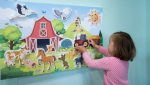Didactino Schallfresser Steckbild Bauernhof 100 × 60 cm – Bild 3