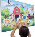 Didactino Schallfresser Steckbild Bauernhof 100 × 60 cm – Bild 4