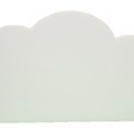 Didactino Schallfresser Wolke Weiß 120 × 60 cm