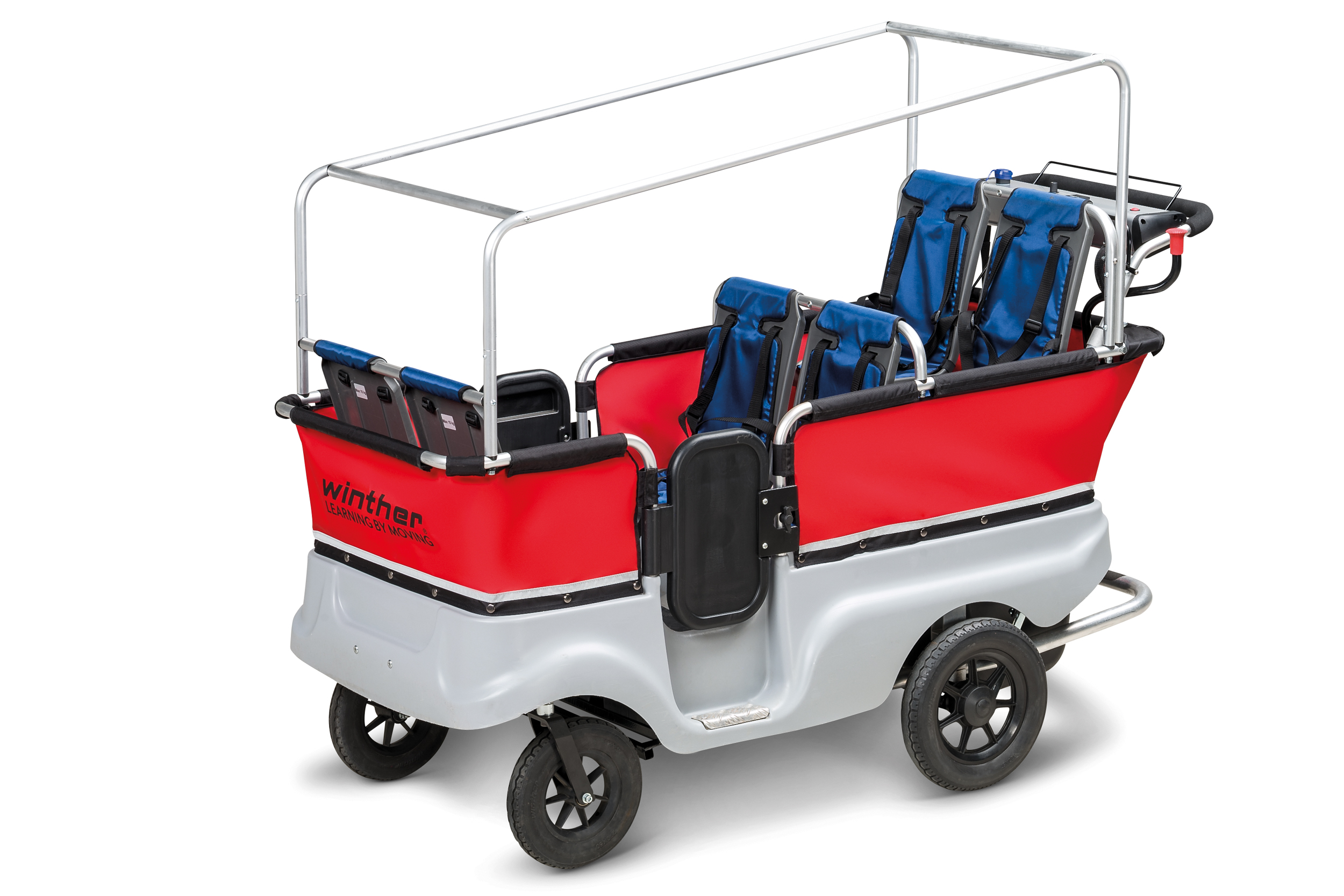 8901801.jpg Winther E-Turtle Kinderbus für 6 Kinder – Bild 1