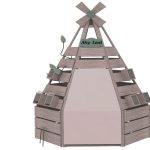 Outdoor-Spielhaus Tipi – Bild 2