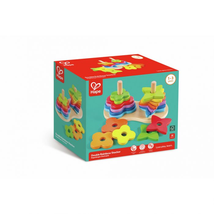 Regenbogen-Steckspiel – Bild 2