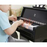 Leuchttasten-Piano mit Hocker – schwarz – Bild 3
