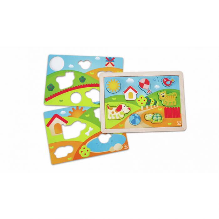 Pepe & Friends Sonnental-Puzzle 3-in-1 – Bild 2