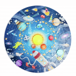 Sonnensystem-Puzzle mit LED-Sonne