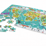 2-in-1-Weltreise-Puzzle & Spiel