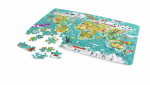 2-in-1-Weltreise-Puzzle & Spiel