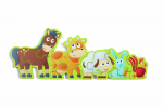 Zahlen- & Farmtiere-Puzzle