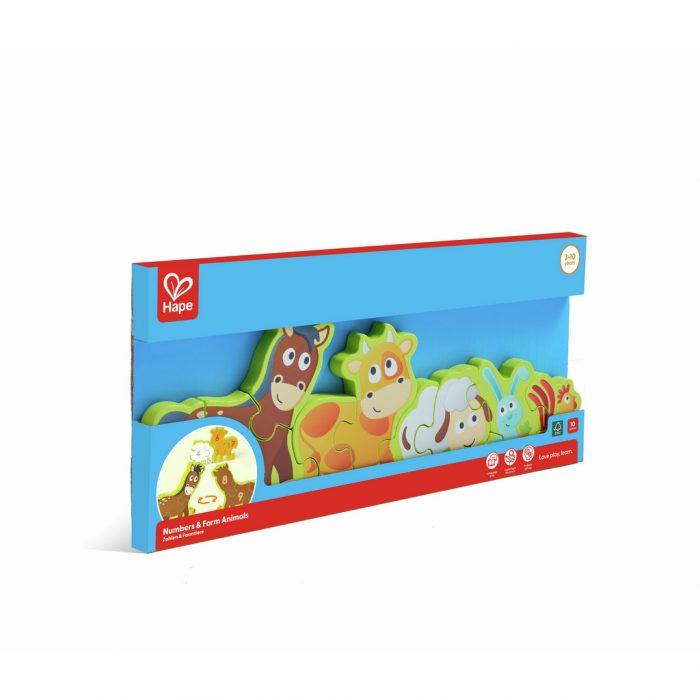 Zahlen- & Farmtiere-Puzzle – Bild 2