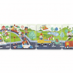 Rettungsfahrzeuge-Puzzle-Set