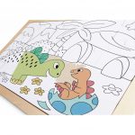 Dino-Puzzle mit Gestaltungsrückseite – Bild 3