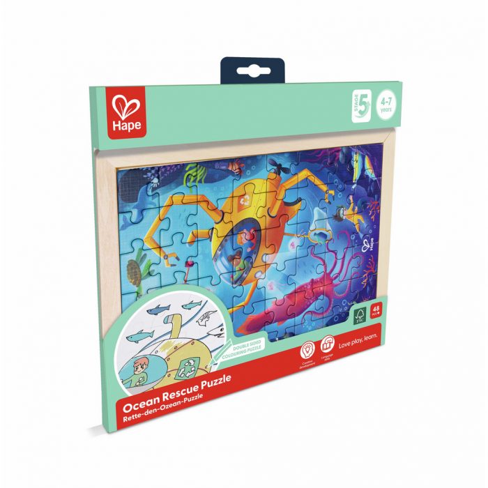 Ozean-Puzzle mit Gestaltungsrückseite – Bild 2