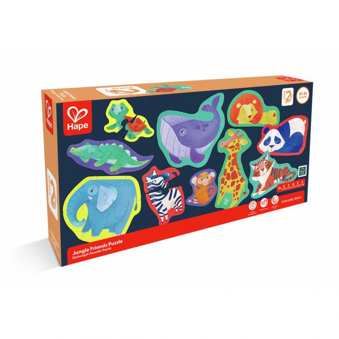 Dschungel-Freunde-Puzzle – Bild 2