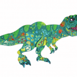 Schimmerpuzzle „Dinosaurier“ – 200 Teile