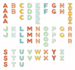 Magnetische Buchstaben