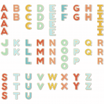 Magnetische Buchstaben