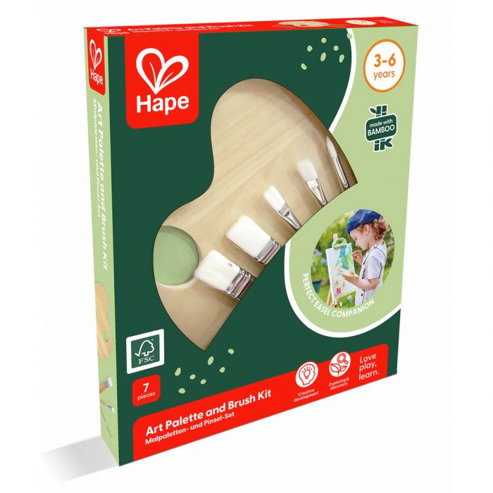 Malpaletten- & Pinsel-Set – Bild 2