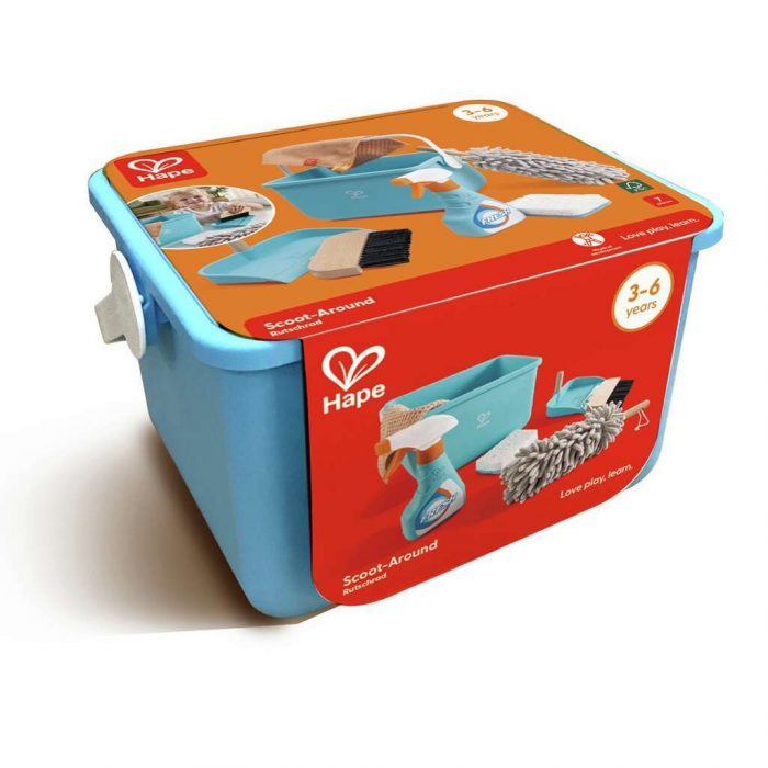 Spielzeug-Putzset mit Eimer – Bild 2