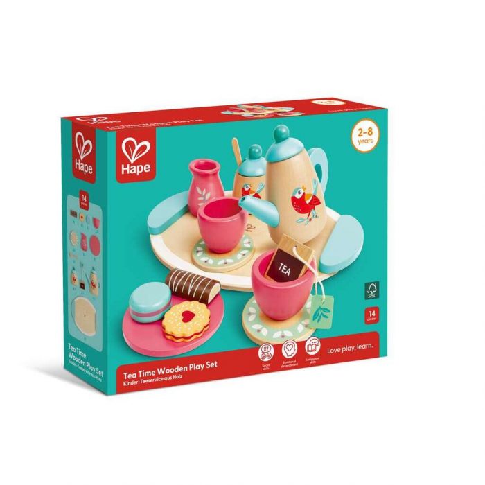 Kinder-Teeservice aus Holz – Bild 2