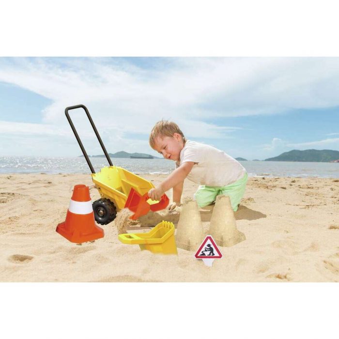 Sandspielzeug-Set mit Kipper – Bild 2