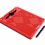 Magnetische Zeichentafel, rot, klein