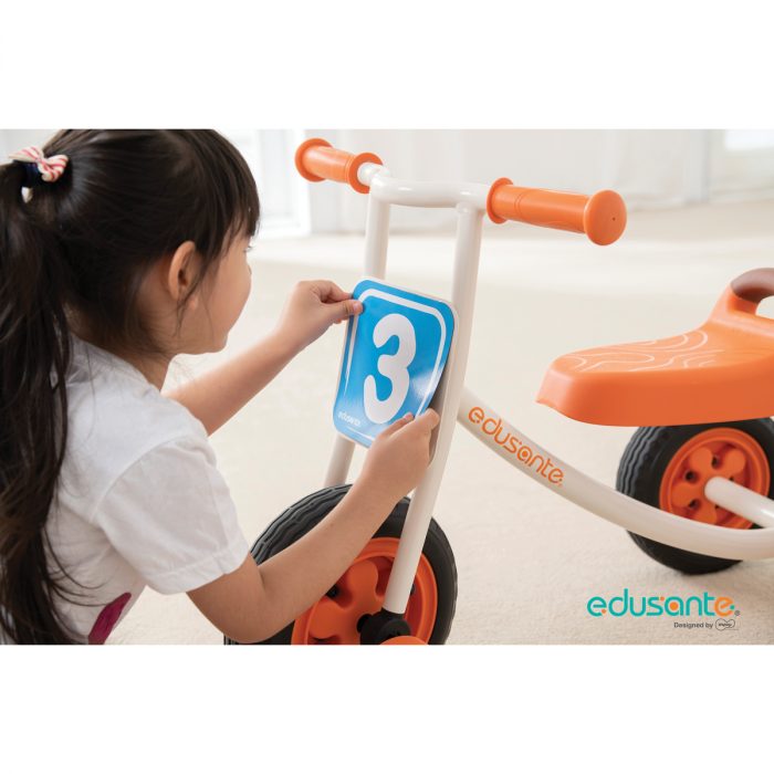 Edusante Nummern-Schilder für Fahrzeuge – 6er-Set – Bild 2