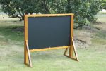 Outdoor-Kreidetafel mit 4 Standfüßen