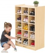 Kindergarten Schuhregal für 15 Paar Schuhe
