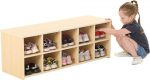 Kindergarten Schuhregal für 10 Paar Schuhe – Bild 2
