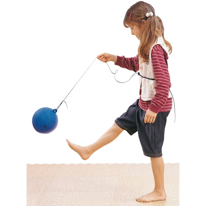 Komm-Zurück-Ball 20 cm mit Gummischnur – Bild 2