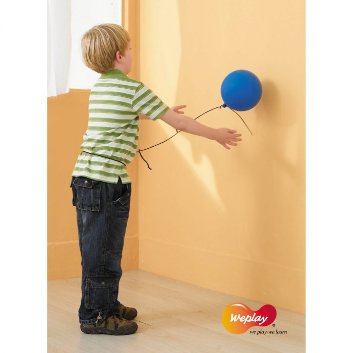 Komm-Zurück-Ball 20 cm mit Gummischnur – Bild 5
