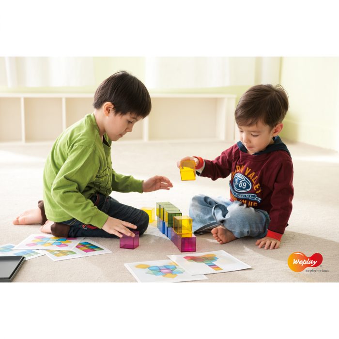 WEPLAY Rainbow Blocks 16-teilig – Bild 3