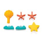 Sand & Water Clam Zubehör-Set mit Saugnäpfen