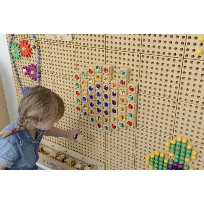 STEM Wand Edelstein-Blocks – 72-teilig – Bild 2