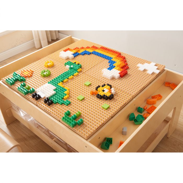Klemmbausteine Junior Grundplatte 4er-Set – Bild 2