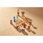 Build-My-Castle 119 Teile Transparent Acryl Holz – Bild 4