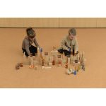Build-My-Castle 119 Teile Transparent Acryl Holz – Bild 5