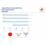 Super Wasserrutsche Ballbahn Set 151 Teile