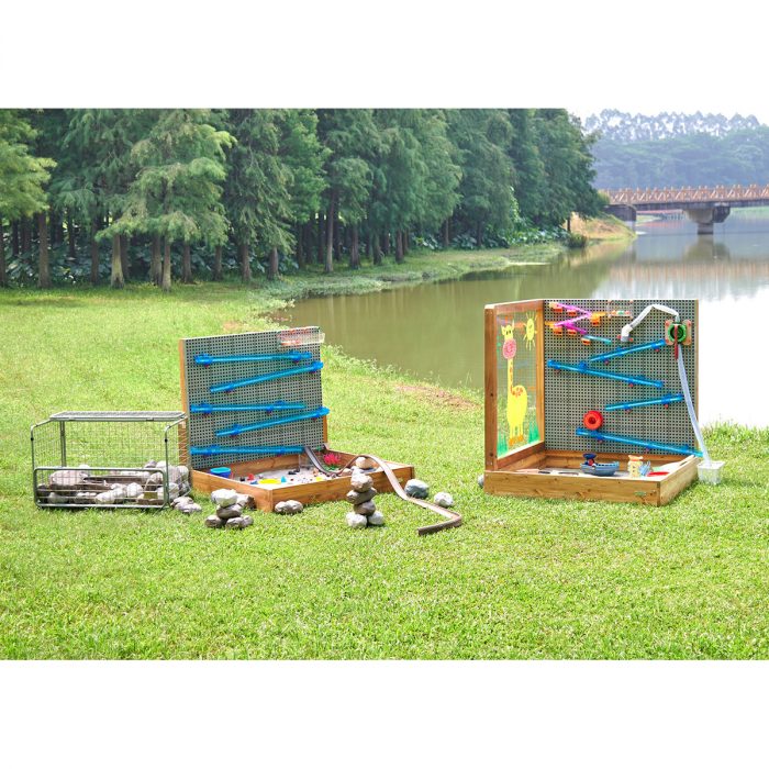 Super Wasserrutsche Ballbahn Set 151 Teile – Bild 3