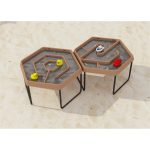 Höhenverstellbarer Ständer für sechseckige Spielbretter – Bild 2