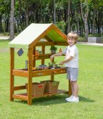 Outdoor-Spielküche mit Dach – Bild 2