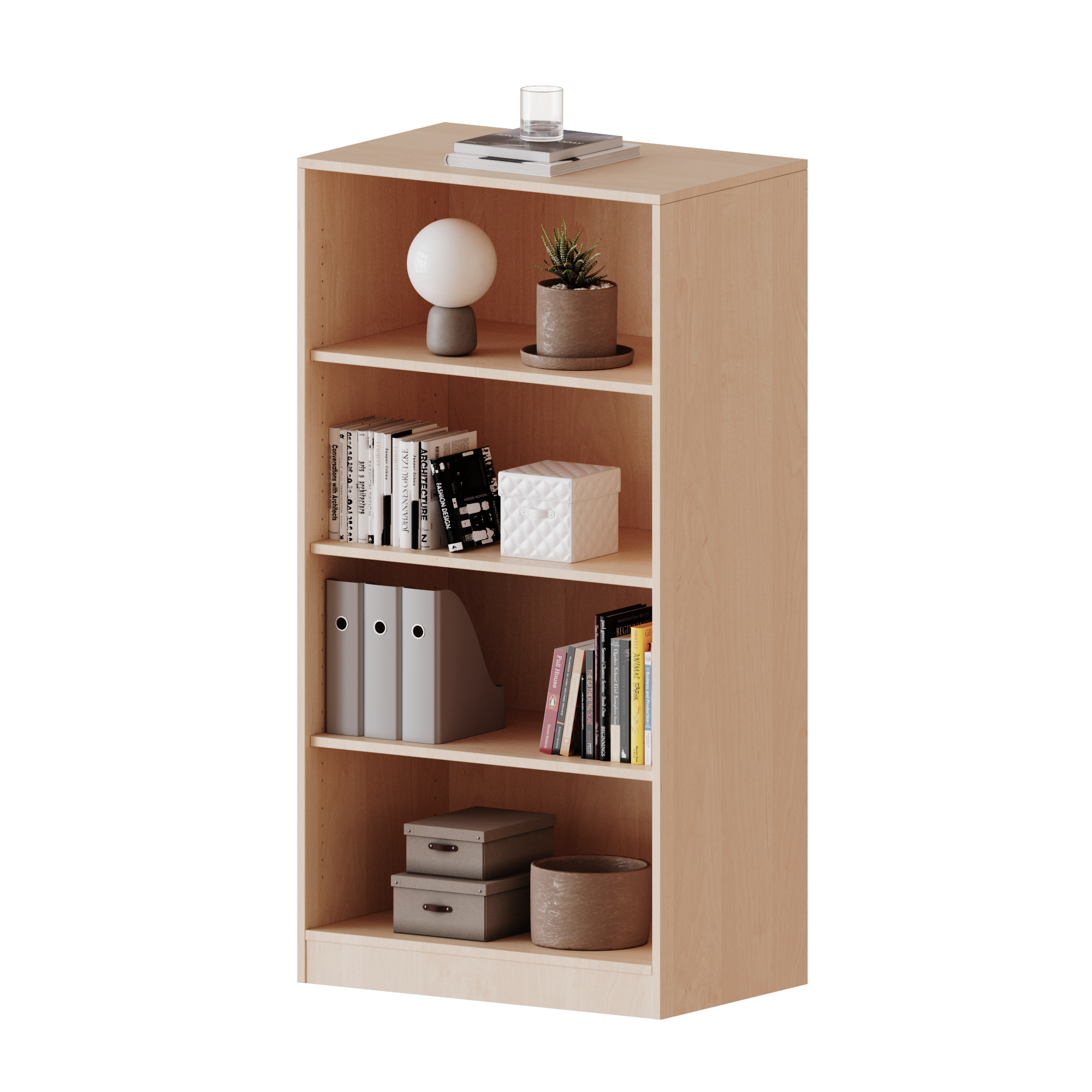 R6044R.png Regal, 4 Ordnerhöhen - Serie evo 180 von Conen – Bild 1