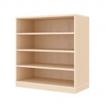 Regalschrank 79-80 mit 4 Fächern – Unterbau wählbar