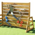 Sandspiel-Wand