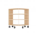 Viertelkreis-Regal – 44 oder 79 cm hoch – Bild 3
