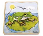 beleduc Lagen-Puzzle „Frosch“ – Entwicklung in 4 Lagen – Bild 2