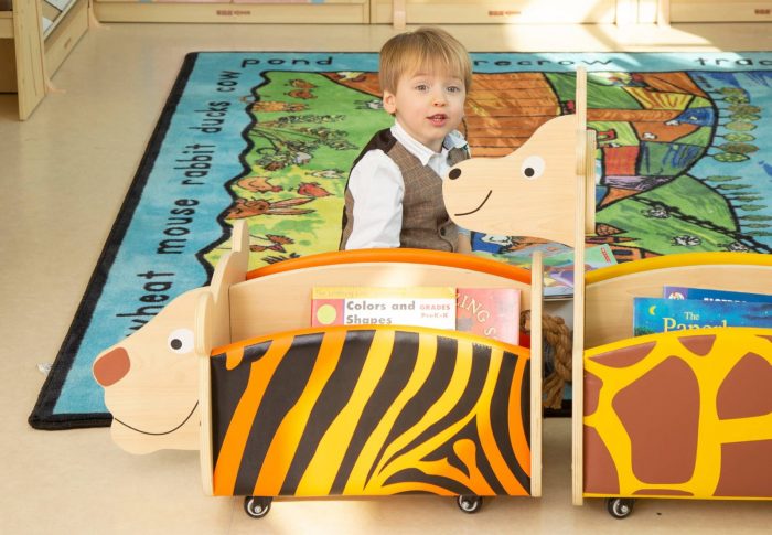 Bücherkiste Tiger, fahrbar – Bild 2